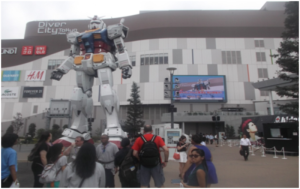 Giant robot. Gundam-style.