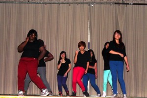 Our K-Pop Club performs for our special guests.