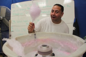 There is no party without cotton candy...Thank you Mr. Zavieh!
