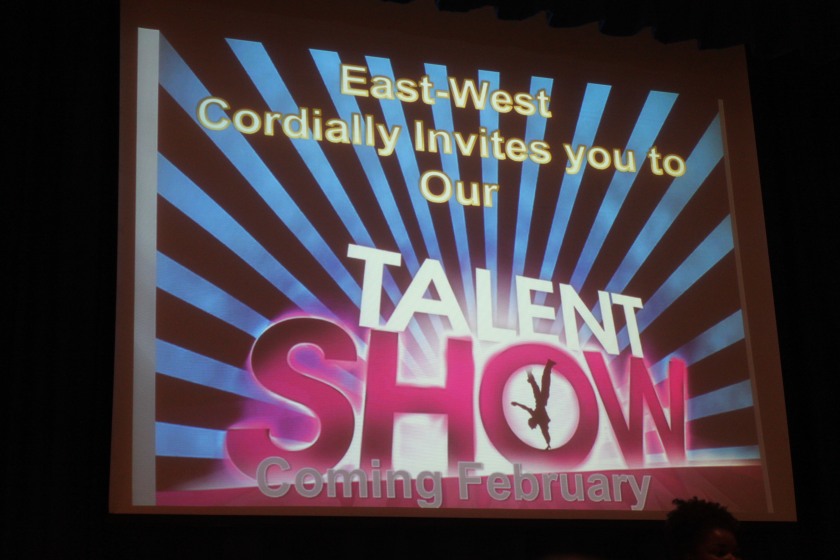 With the wintry mix of snow and sleet this February, our Talent Show was rescheduled to March 6.