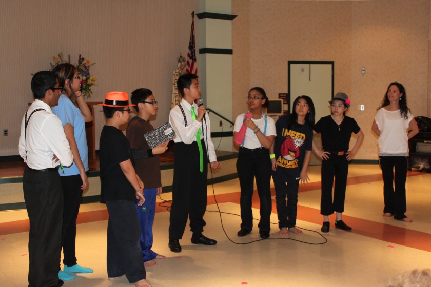 Students also had the opportunity to introduce themselves and share their love of dancing.